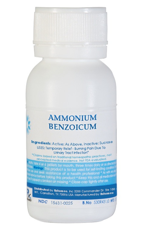 Ammonium Benzoicum Homeopathic Remedy