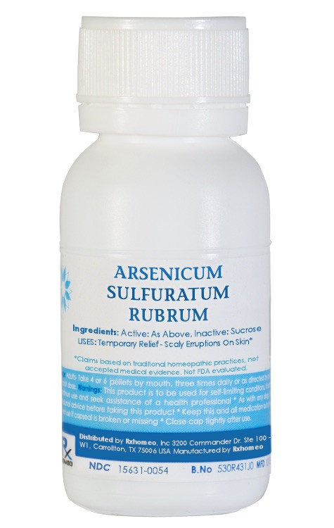 Arsenicum Sulphuratum Flavum Homeopathic Remedy