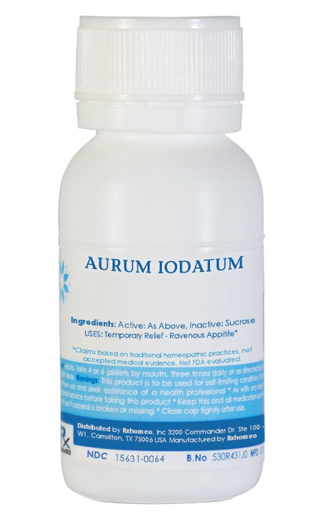 Aurum Iodatum Homeopathic Remedy