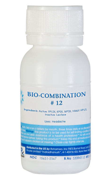 Bio-Combination # 12 - Headache