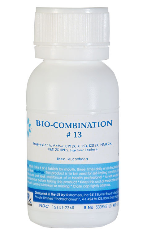Bio-Combination # 13 - Leucorrhoea