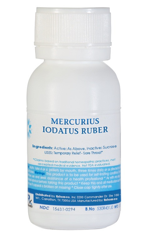 Mercurius Iodatus Ruber Homeopathic Remedy