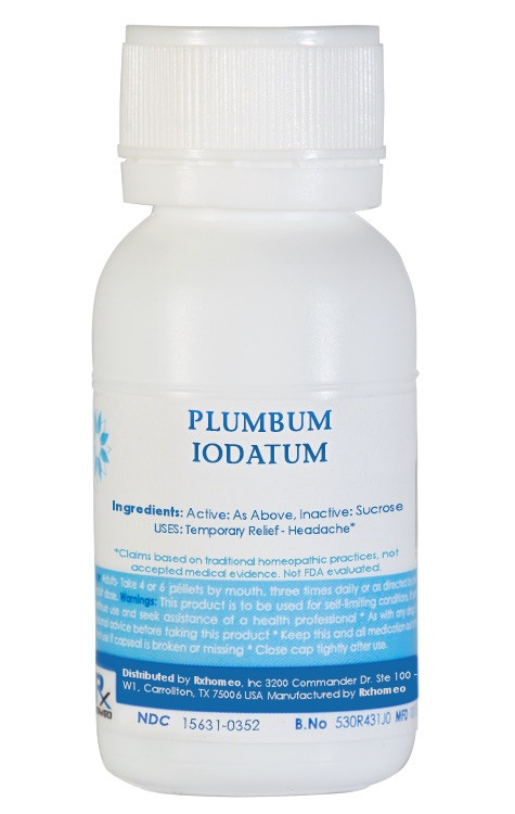 Plumbum Iodatum Homeopathic Remedy