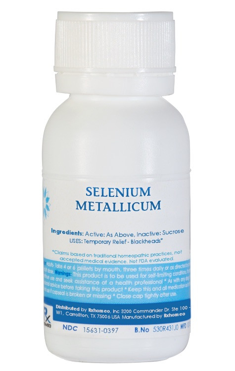 Selenium Metallicum Homeopathic Remedy