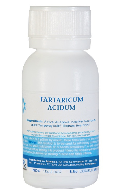 Tartaricum Acidum Homeopathic Remedy